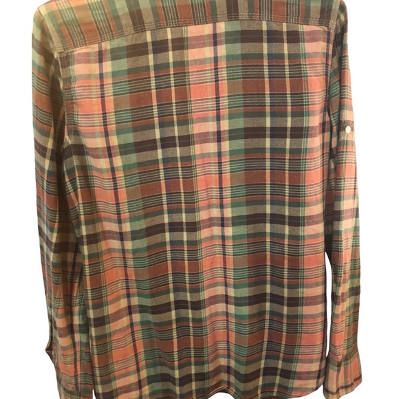 Ralph Lauren Lauren Jeans Co. Petite Medium long sleeve button up shirt - Picture 2 of 12